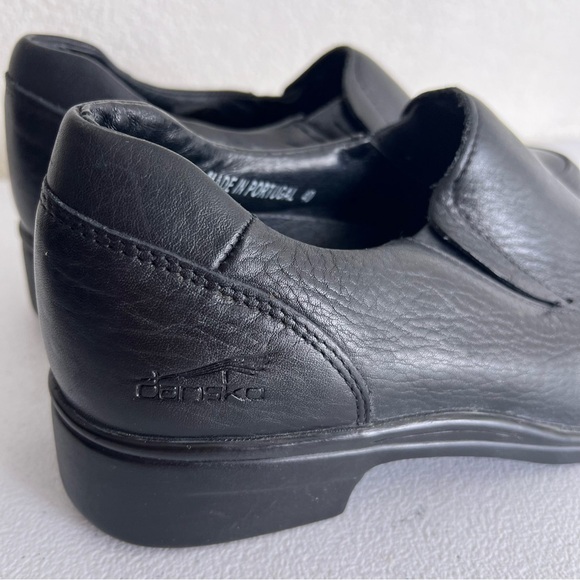 Dansko black slip on clog professional work shoes mens size 40 6.5-7 - Picture 2 of 8